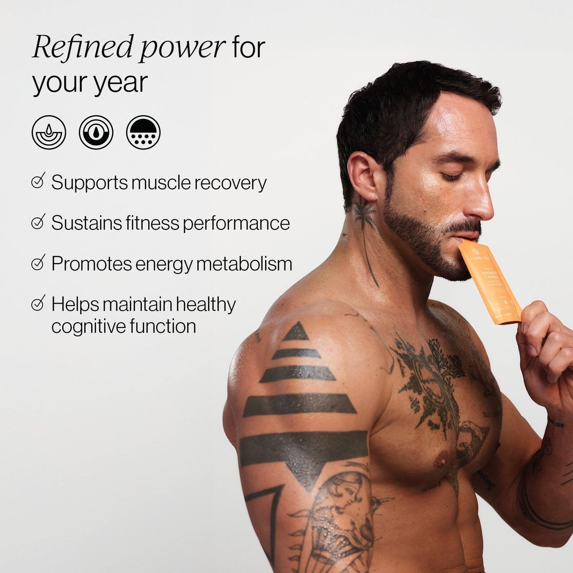 Advanced Creatine – Liposomalt kreatin (5 g) | Cymbiotika
