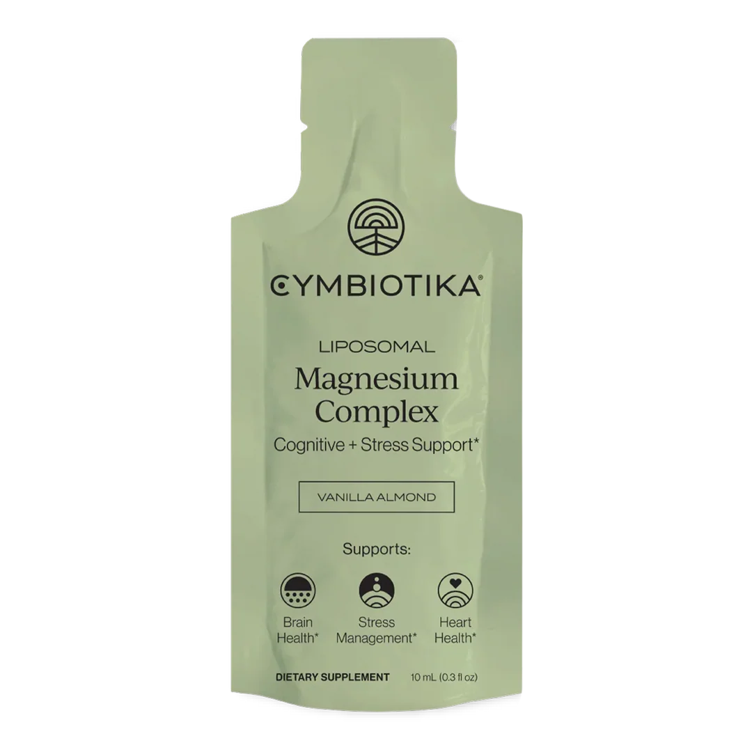 Cymbiotika Liposomal Magnesium Complex, Vanilla Almond, porsjonspose 10 ml