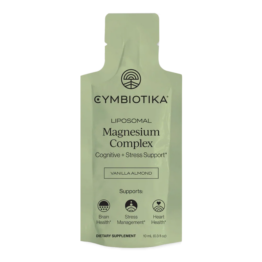 Cymbiotika Liposomal Magnesium Complex, Vanilla Almond, porsjonspose 10 ml