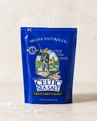 Keltisk havsalt, grovmalt og uraffinert, i pose fra OPTIFY
